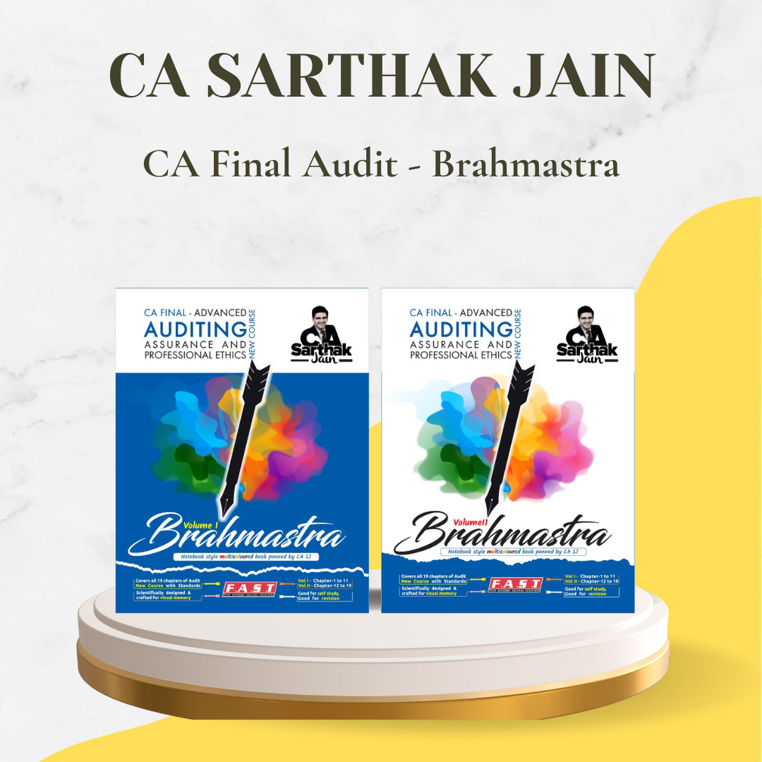 CA Final - Audit Full Course Brahmastra By CA Sarthak Jain - For Nov 24 Exams